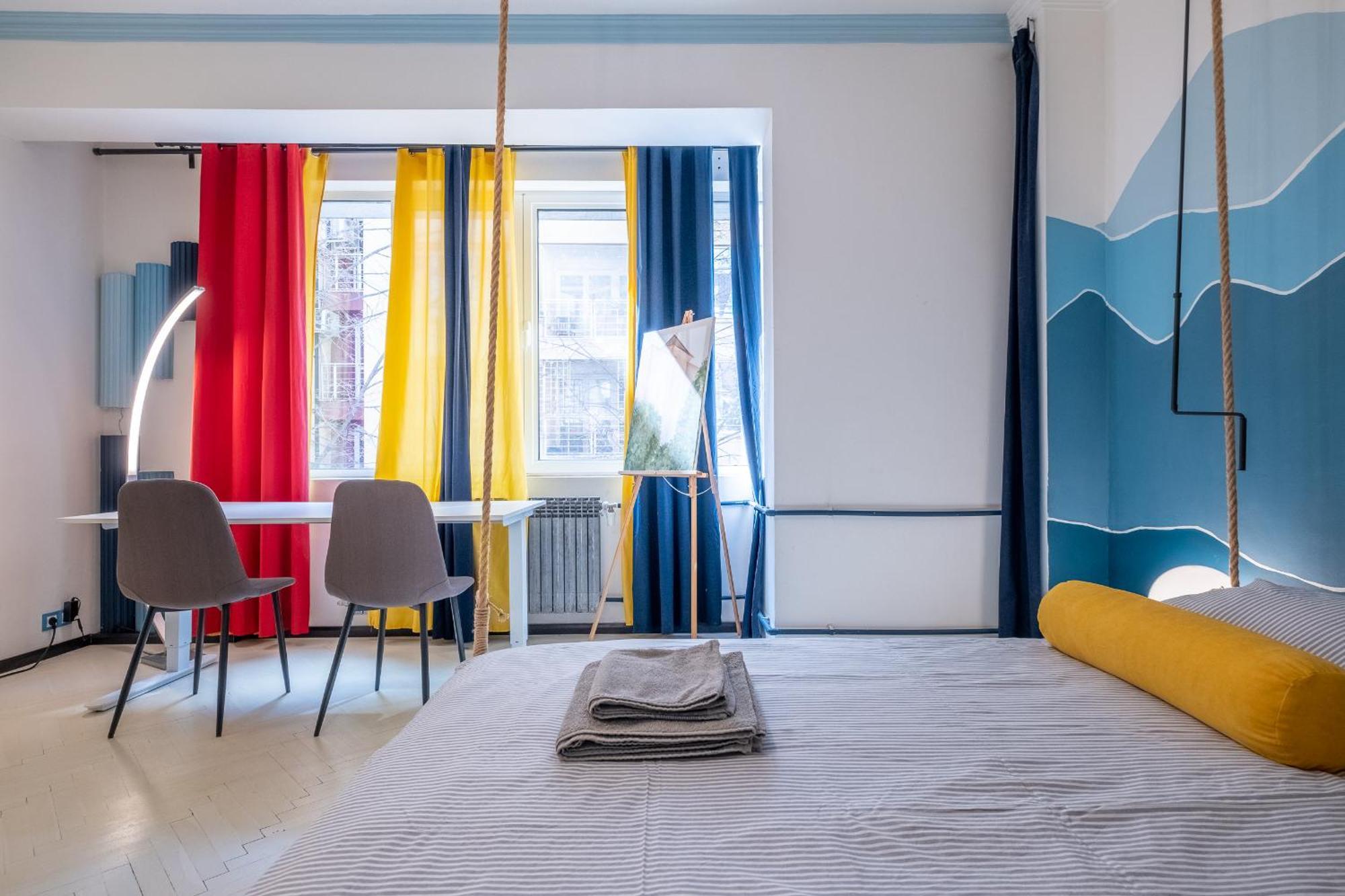 Modern , Spacious 2Br Apartment In Top Center Szófia Kültér fotó